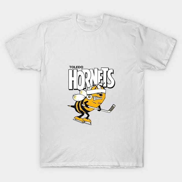 Defunct Toledo Hornets T-Shirt by LocalZonly